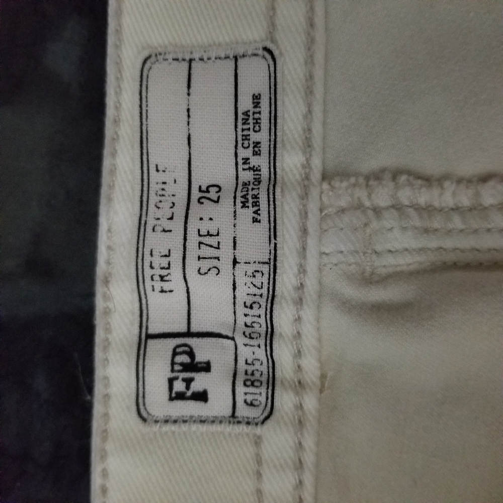FREE PEOPLE | released hem cargo utility jeans - Picture 8 of 10